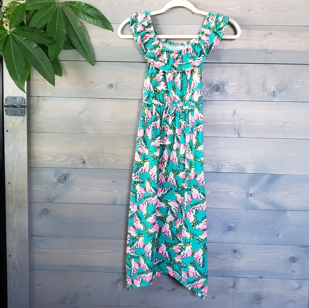 Cat & Jack Floral Maxi Dress Size L (10-12)